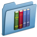 Blue Library icon